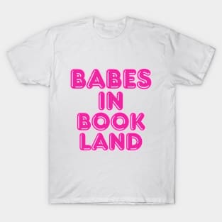 Babes in Bookland logo T T-Shirt